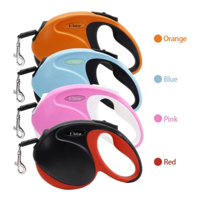 Support Customized Logo Reflective Retractable Pet Dog Leash